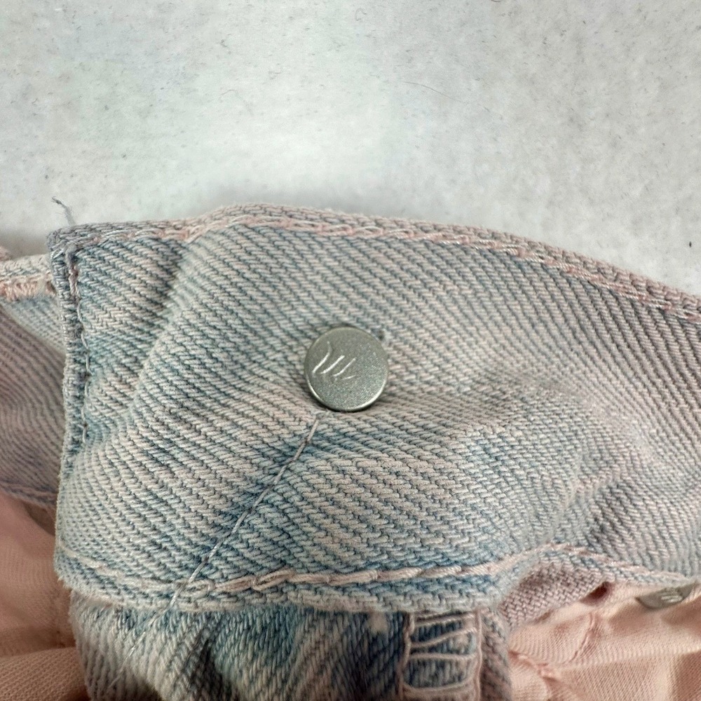 Madewell The MomJean Overdyed Edition - Lilac over Indigo -Women's Size 26 - Picture 7 of 10
